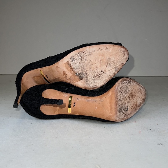 DOLCE & GABBANA HIGH HEEL LACED PUMPS - Picture 9 of 11